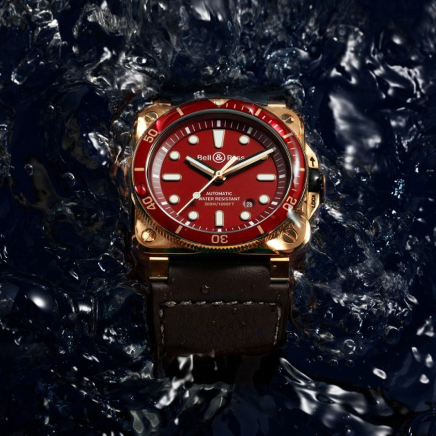 柏莱士推出BR 03-92 DIVER RED BRONZE限量腕表.jpg