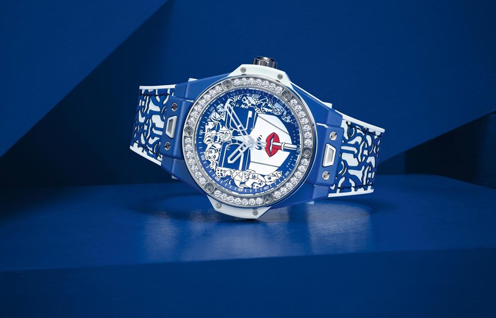 Hublot宇舶表推出Big Bang“一键式”马克·费雷罗蓝色陶瓷腕表.jpg