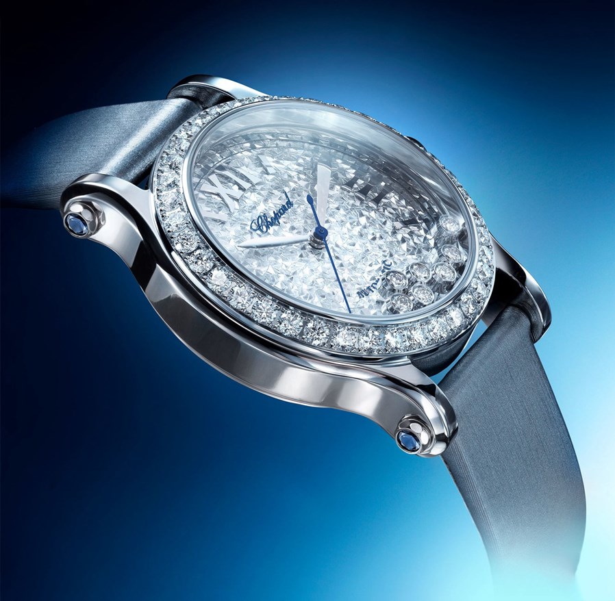 Chopard萧邦推出Happy Sport腕表宝嘉尔蓝色特别版.jpg