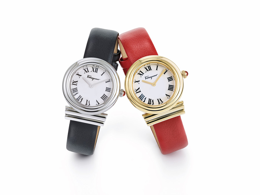 Ferragamo Gancini 腕表皮带款 图1.jpg