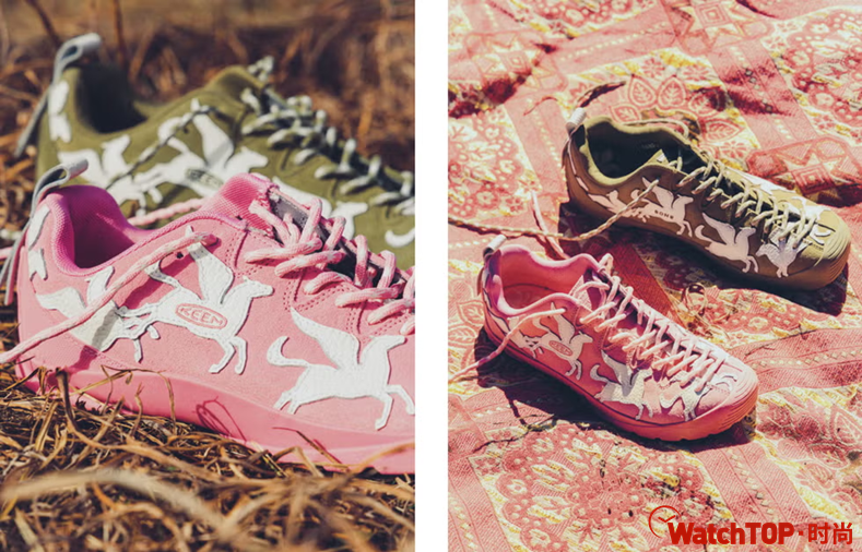 8ON8 × KEEN发布2026联名系列以飞马图腾与复古配色，演绎农历新年户外